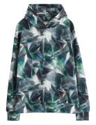 Sweatshirt Hood Ai Monolith Tops Sweatshirts & Hoodies Hoodies Multi/p...