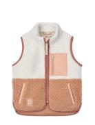 Vada Pile Vest Tops Vests Multi/patterned Liewood
