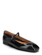Elga Patent Ballerinasko Ballerinaer Black Pavement