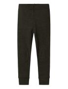 Nmnwax Wool Rib Legging Noos Bottoms Leggings Black Name It