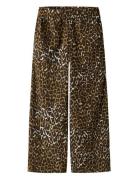 Nkflotta Wide Pant Box Bottoms Trousers Brown Name It