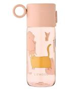 Clemence Tritan Bottle 350 Ml Home Meal Time Pink Liewood