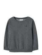 Nkmvimo Ls Sweat Bru Noos Tops Sweatshirts & Hoodies Sweatshirts Grey ...