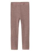 Nmfwang Wool Neddle Legging Solid Noos Bottoms Leggings Pink Name It
