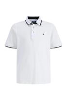 Jjepaulos Polo Ss Noos Jnr Tops T-shirts Polo Shirts Short-sleeved Pol...