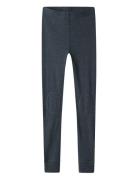 Nknwax Wool Rib Leggings Bottoms Leggings Navy Name It