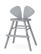 Mouse Børnestol Home Kids Decor Furniture Grey Nofred