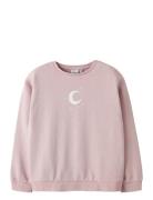 Nkfliva Rxl Sweat Unb Box Tops Sweatshirts & Hoodies Sweatshirts Pink ...