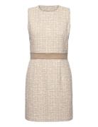 Diarias Kort Kjole Beige BOSS