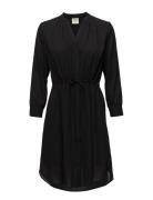 Slfdamina 7/8 Dress B Noos Kort Kjole Black Selected