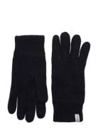 Slhcray Wool Blend Gloves Accessories Gloves Finger Gloves Black Selec...
