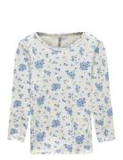 Kmgevig L/S Rib Top O-Neck Jrs Tops T-shirts Long-sleeved T-Skjorte Bl...