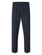 Slh196-Straight Robert String Pant Noos Bottoms Trousers Casual Blue S...