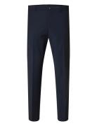 Slhslim-Theo Trs Flex Noos Bottoms Trousers Formal Navy Selected