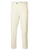 Slhreg-Tanger Trs Bottoms Trousers Formal Cream Selected