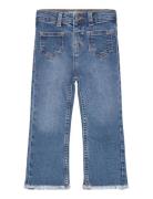 Frayed Low-Rise Skinny Jeans Bottoms Jeans Loose Jeans Blue Mango