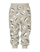 Nmmvifelix Nreg Swe Pant Unb Bottoms Sweatpants Beige Name It