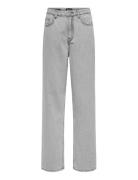 Osjfade Loose Lmg 4717 Pim Dnm Noos Bottoms Jeans Loose Jeans Grey ONL...