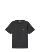Cotton Jersey Frode Logo Tee Fav Tops T-Kortærmet Skjorte Black Mads N...