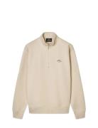 Standard Half Zip Logo Sweat Tops Sweatshirts & Hoodies Sweatshirts Cr...