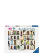 Beautiful Doors In Provence 1000P Toys Puzzles And Games Puzzles Class...