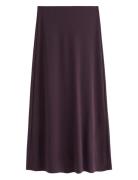 Maxi Nederdel Skirts Maxi Skirts Purple Lindex