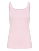 Kacarna Tank Top Tops T-shirts & Tops Sleeveless Pink Kaffe
