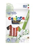 Carioca Textilpennor 10St Toys Creativity Drawing & Crafts Drawing Col...