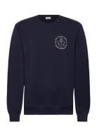 Port Sweatshirt Tops Sweatshirts & Hoodies Sweatshirts Navy Makia