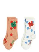 Clover 2-Pack Socks Socks & Tights Socks Multi/patterned Mini Rodini