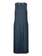 Dress From Freequent In A Soft Denim Material. The Dress Has A Simple ...