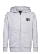By Blocked Box Fz Hoodie Sport Sweatshirts & Hoodies Hoodies Grey VANS