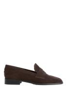 Airola Walnut Suede Shoes Flat Loafers Brown ATP Atelier