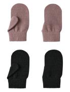 Nmfmagic Glitter Mittens 2P Accessories Gloves & Mittens Mittens Multi...