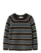Nmmowen Ls Knit Tops Knitwear Pullovers Navy Name It