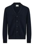Bs Bjarte Regular Fit Knitwear Tops Knitwear Cardigans Navy Bruun & St...
