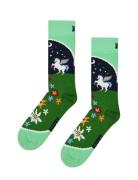 Pegasus Land Sock Lingerie Socks Regular Socks Green Happy Socks