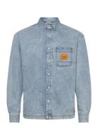Shirt Tops Shirts Denim Shirts Blue Replay