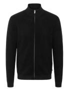 Malagoon Cardigan Tops Knitwear Full Zip Jumpers Black Matinique