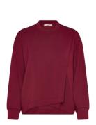 Gidaiw Vincent Sweatshirt Tops Sweatshirts & Hoodies Sweatshirts Burgu...