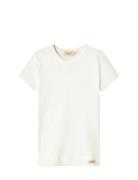 Plain Tee Ss Tops T-Kortærmet Skjorte White MarMar Copenhagen