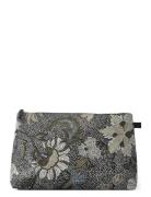 Cosmetic Bag Flower Linen : Large Toilettaske Multi/patterned Ceannis