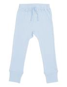 Baggy Rib Jersey Leggings Bottoms Sweatpants Blue Copenhagen Colors