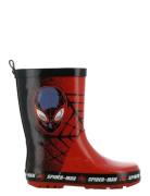 Spiderman Rainboots Shoes Rubberboots High Rubberboots Red Spider-man