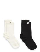 Basic Wool Blend Socks 2-Pack Socks & Tights Socks Multi/patterned Min...