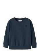 Nmfvima Ls Sweat Bru Noos Tops Sweatshirts & Hoodies Sweatshirts Navy ...