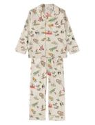 Lex Pyjamassæt Cream Molo