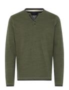 Bhkevo Tee Tops T-Langærmet Skjorte Khaki Green Blend