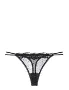 Origins-Shimmer Dot Mesh String G-streng Undertøj Black Dorina