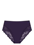 Ladyform Soft Maxi Lingerie Panties High Waisted Panties Purple Triump...